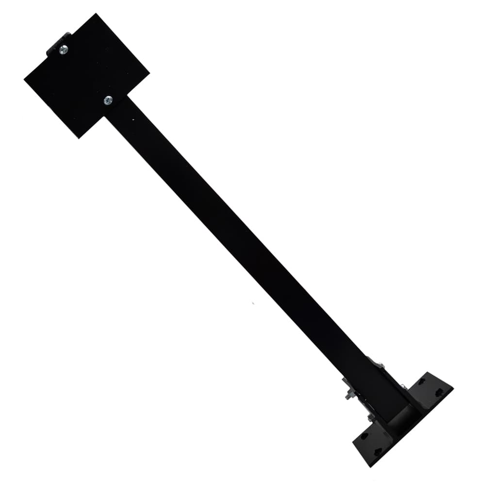 Suporte E Prolongador Forte P/ Sensor E Câmera 50cm Firme - Preto