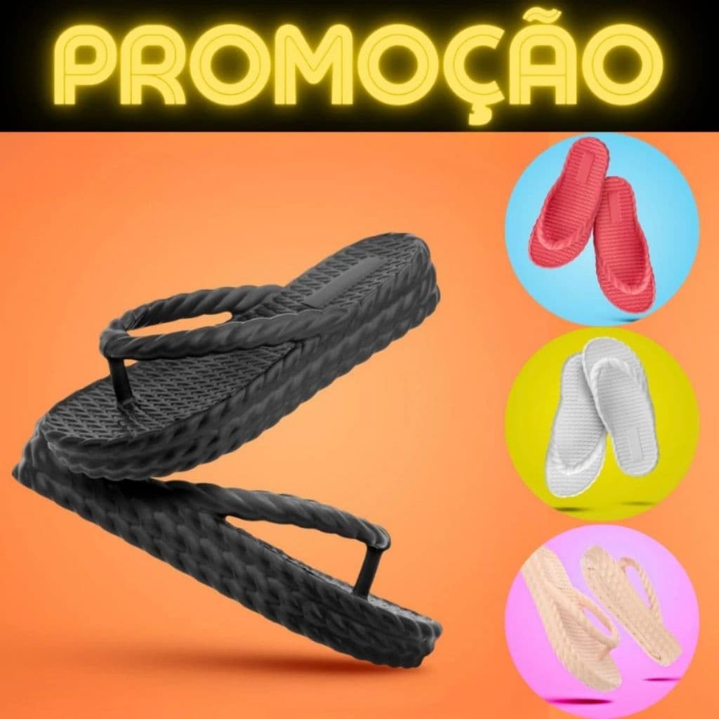 Tamanco Ortopédico 3 Tiras: Conforto e Estilo Para Seus Pés a Cada Passo!