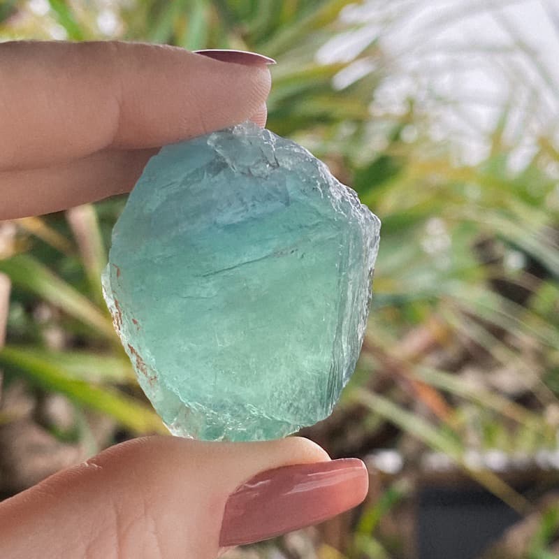 Fluorita Cristal Pedra Bruta Natural - Florita Fluorita