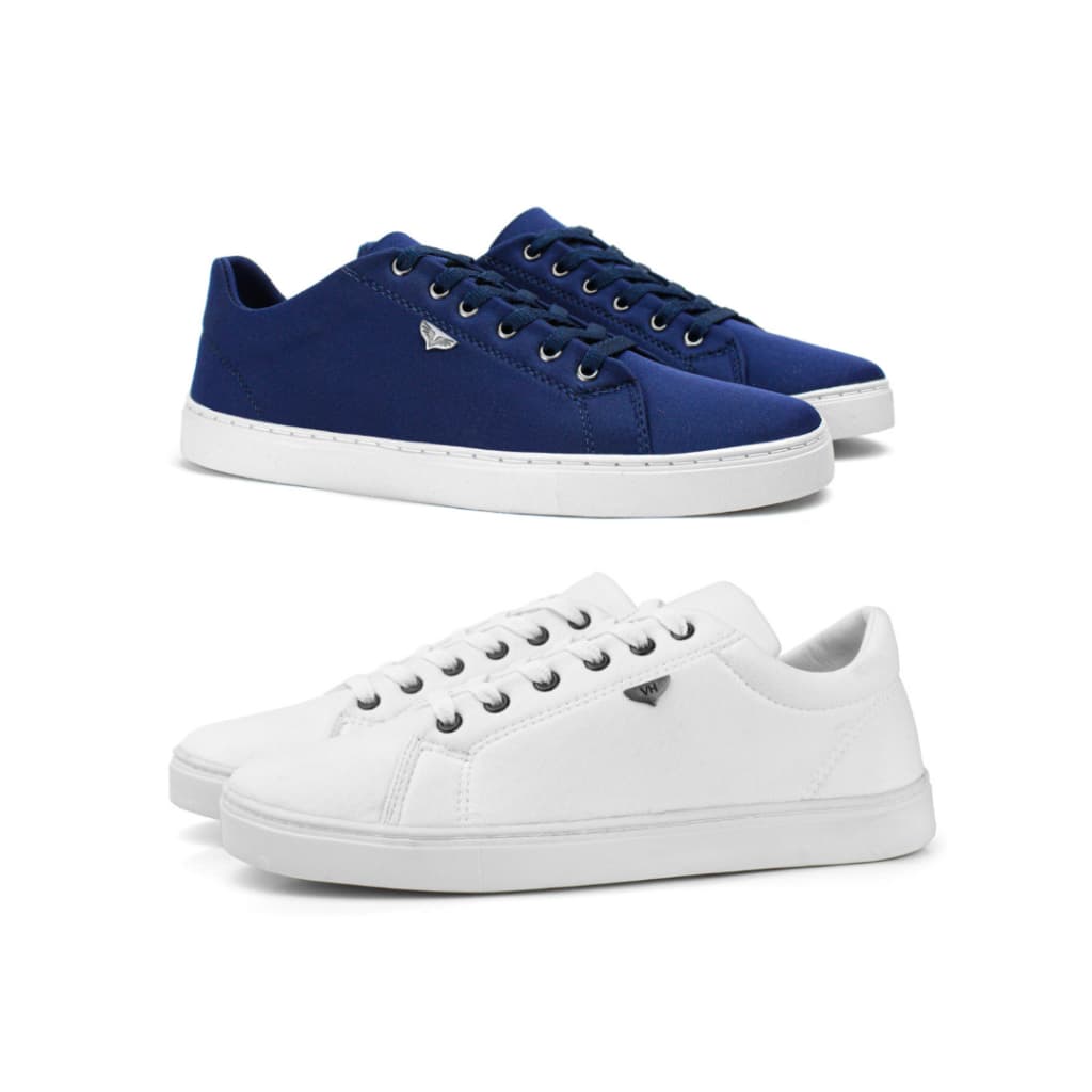 Sapatenis Masculino Kit 2 Tênis Casual Resistente