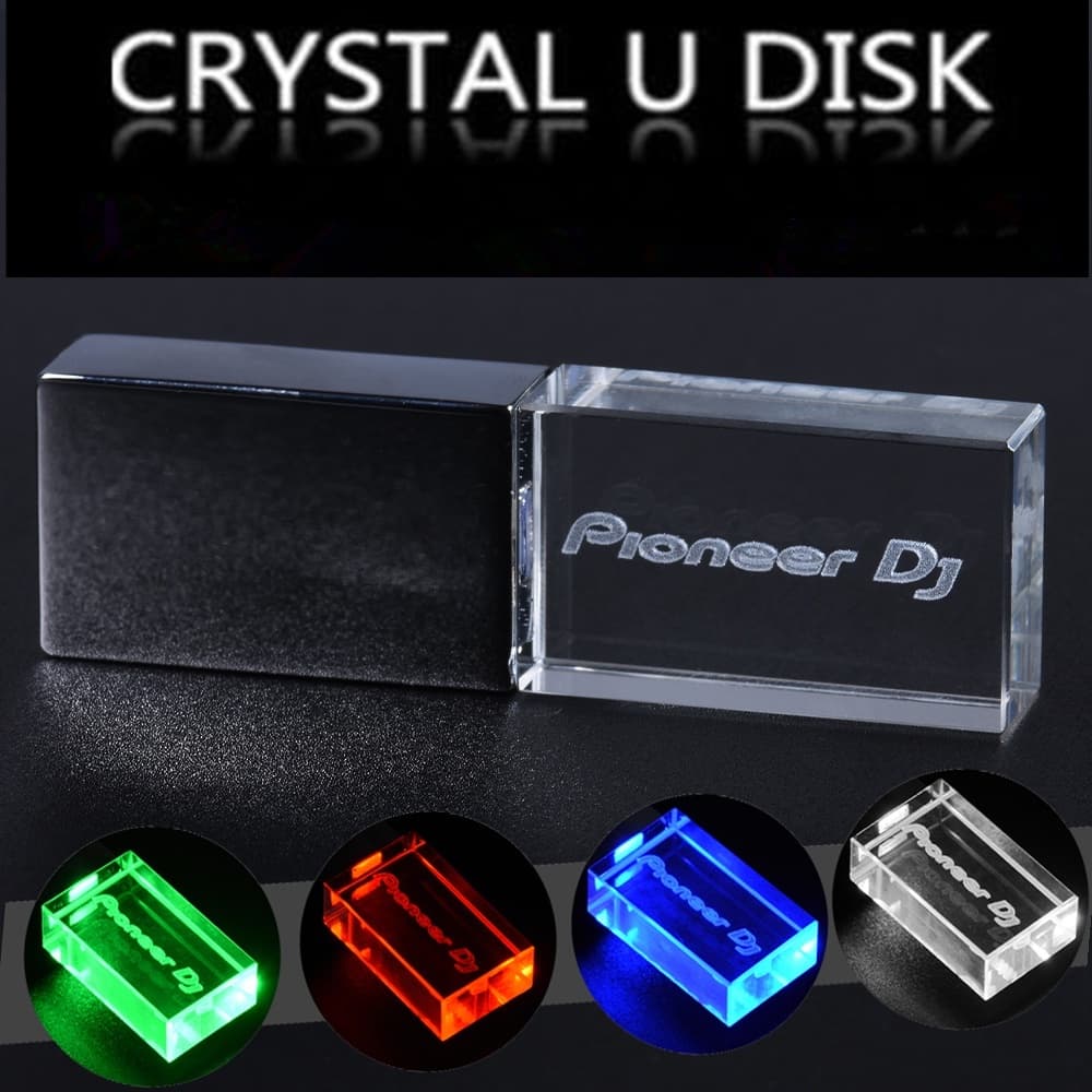 Pen Drive 16gb Pioneer D J  Cristal Ultra Velocidade Usb 3.0