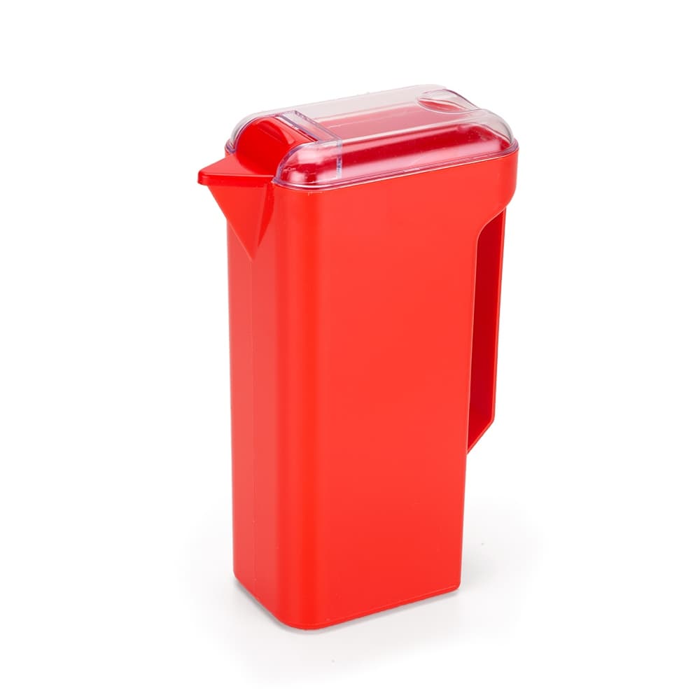 Jarra Acrílico Com Tampa Cristal Suco Água Refrigerante Refresco 1,2 Litro