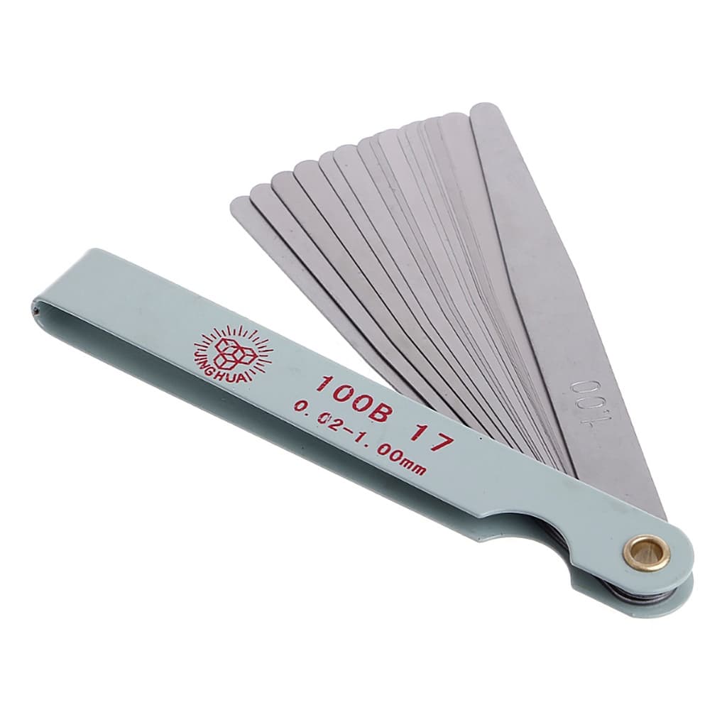 Calibre Pente Medidor De Folga Calibrador 0.02-1,0mm - 17 Lâminas