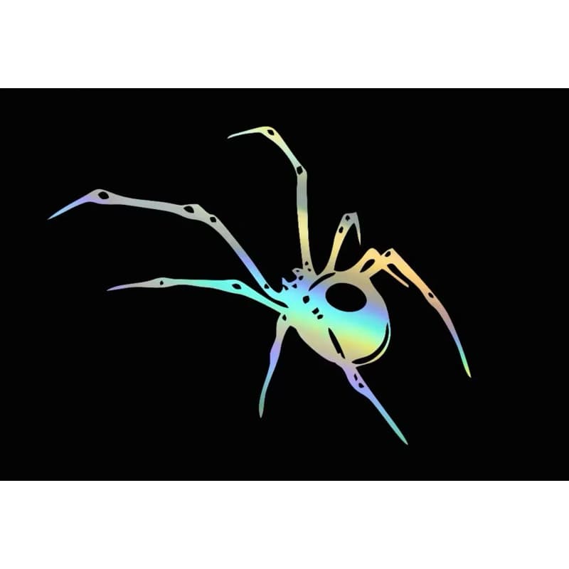 Adesivo Autocolante de Aranha | Versátil para Celular, Bicicleta, Capacete e Mais