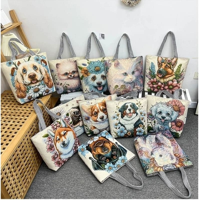 Bolsa De Lona Bolsa De Ombro vem com um bolsinha de moeda