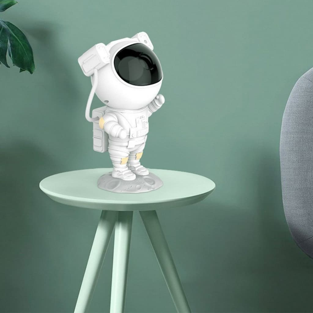 Astronauta Luminária Projetor De Luz Estrela Galáxia Nebulosa Com Bluetooth Alto Falante Galaxy Ligth Estrelas