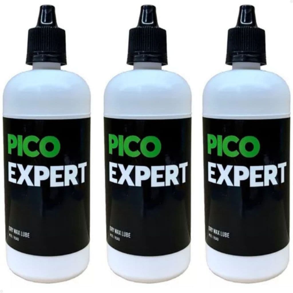 Kit 3 Óleo Lubrificante Corrente PICO EXPERT 120ml DRY WAX MTB/ROAD Cera Secagem Rápida