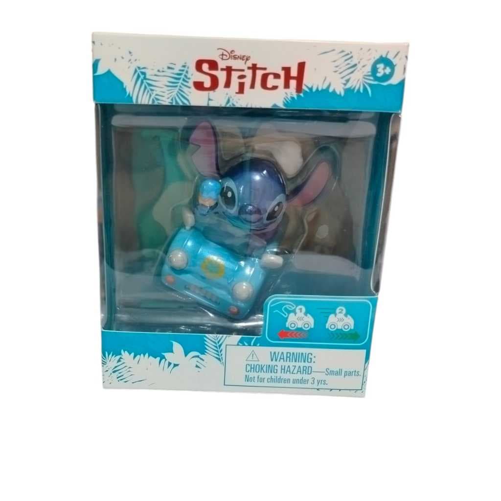Stitch Veículo Aventura Com O Alien Mais Fofo Carrinho Verde