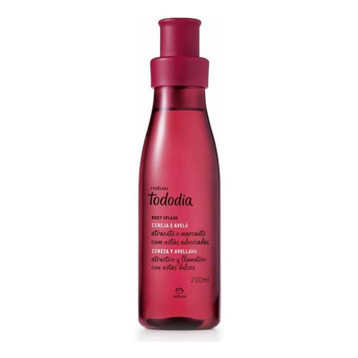 Body Splash Natura Tododia Cereja e Avelã Desodorante Colônia 200ml