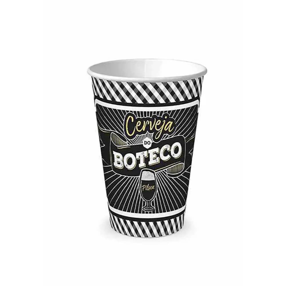 Copos Personalizados Descartavéis Boteco 330ml