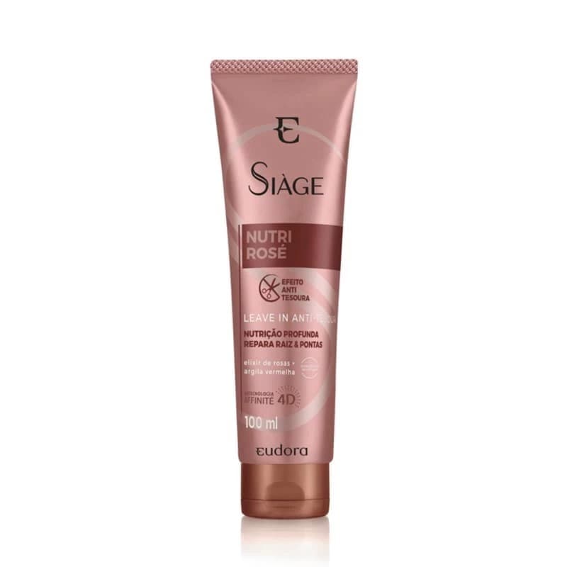 Leave In Capilar Siàge Nutri Rose Efeito Anti-tesoura 100ml