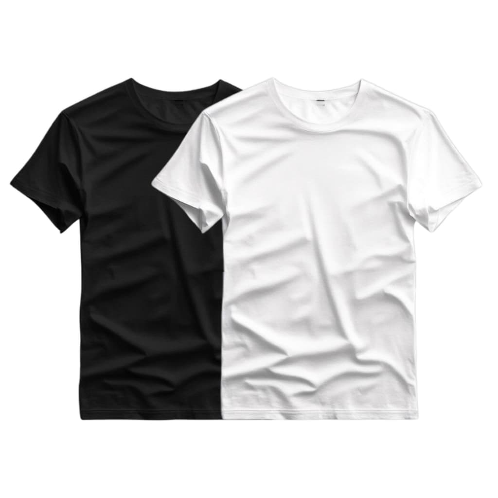Camiseta Lisa Kit 2 Camisas Alta Qualidade Conforto Único 100% Algodão Fio 30.1 Envio Rápido