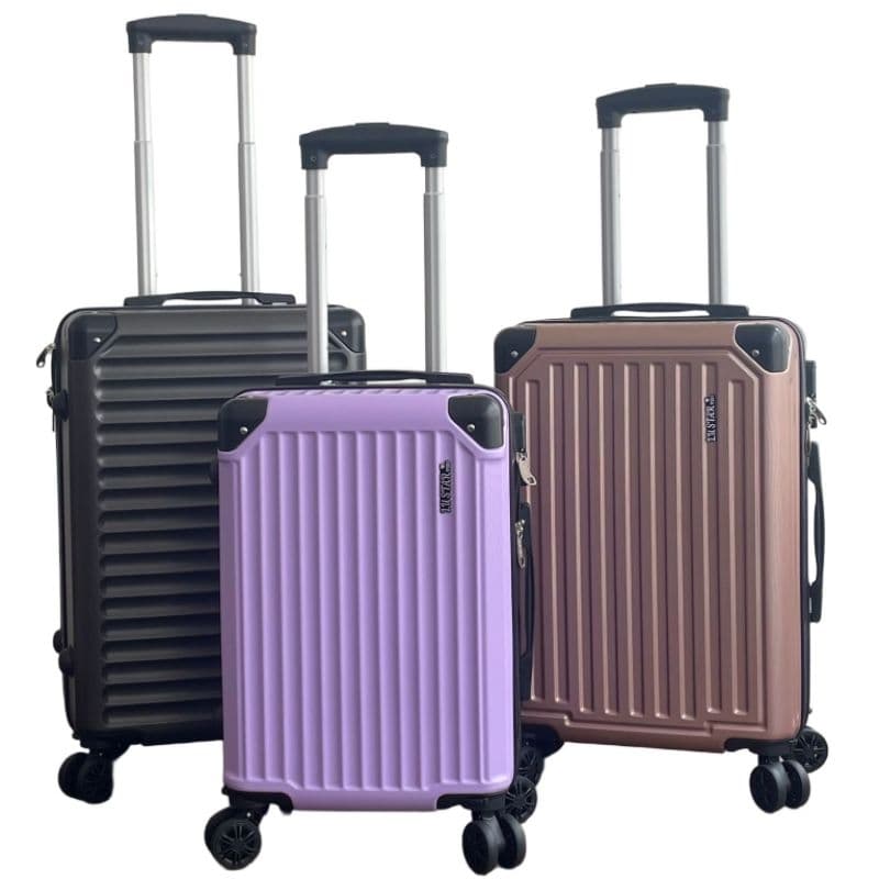 Mala De Bordo 10KG Mala de Viagem 17" a 21"Polegadas ABS Pronto Para Enviar  Rodinha 360Grau