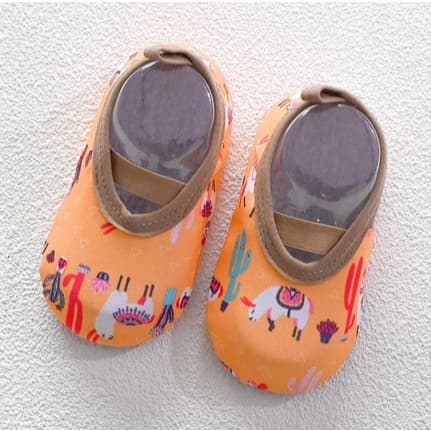 Sapato sapatilha De Bebê Antiderrapante De 3 Meses-6aars Engajamento Flexível Com Desenho De Dinossauro Meias