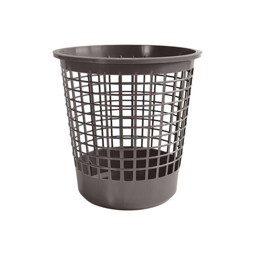 Lixeira Cesto Telado Plasútil 9,6L Cinza
