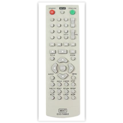 CONTROLE REMOTO MXT 01050 BRITANIA DVD FAMA 3