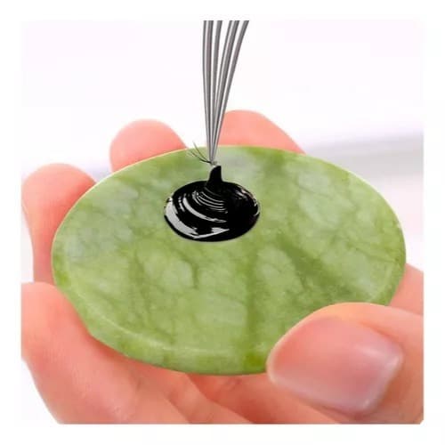Pedra Jade Para Alongamento De Cílios E Extensão De Cílios | ENVIO IMEDIATO | PRONTA ENTREGA |