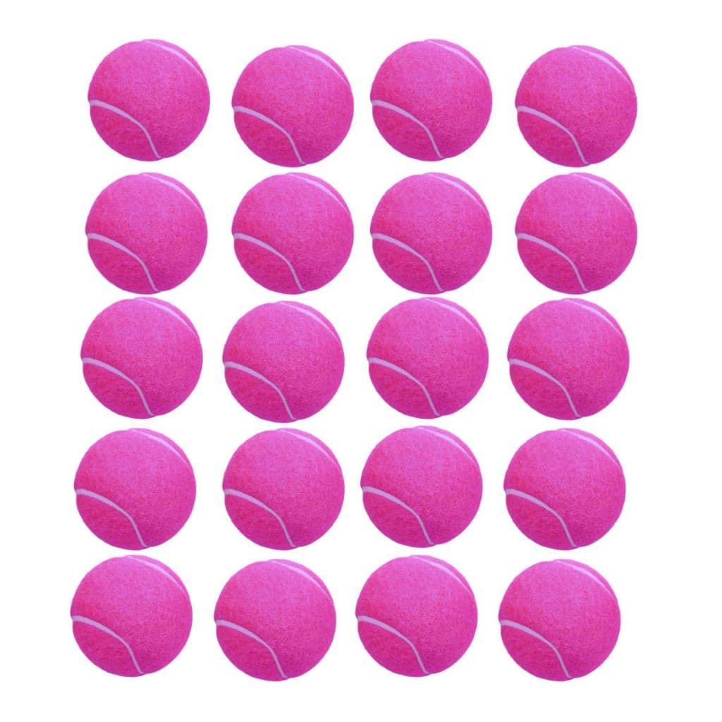 KIT 20 Bolas Beach Tennis Bolinha Tênis Praia PINK
