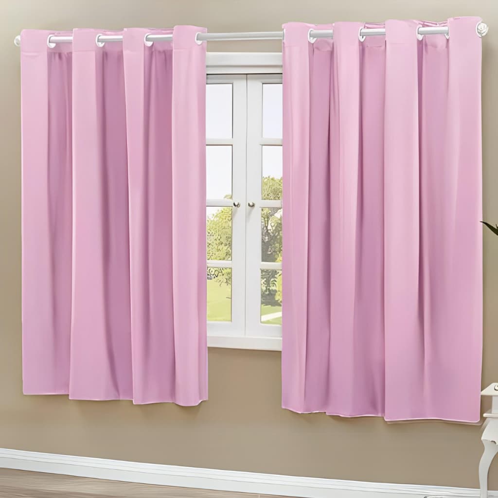 Cortina Blackout Quarto Menina Infantil 220x130 100% Pvc Blecaute Janela Sala Cozinha Corta Luz
