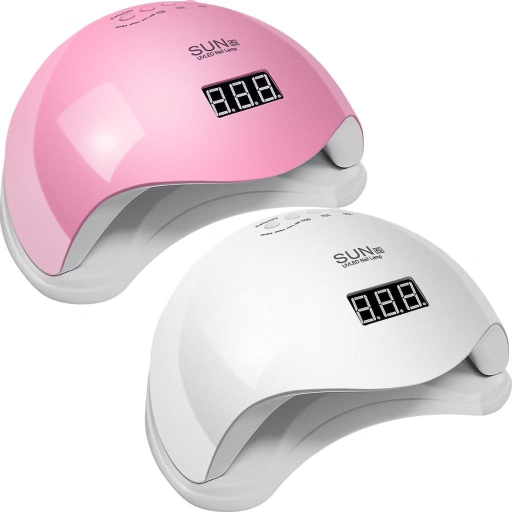 Cabine de Unha 48w Uv em Gel 24 Led Profissional Acrigel Porcelana Sun 5 Digital