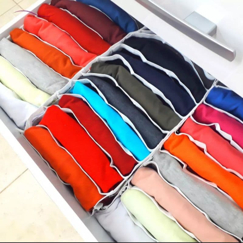 Kit 4 Colmeias Organizadoras M (40x25x10cm) – Ideal para Camisas Fit, Shorts e  Toalhas de rosto