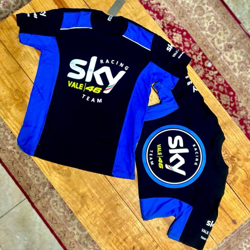 CAMISETA MOTO GP EQUIPE SKY VALE/46