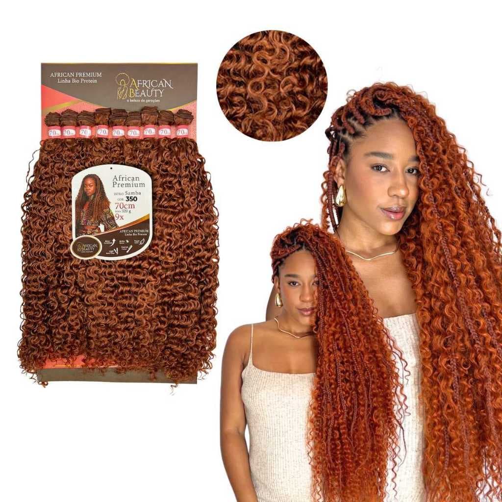 Cabelo Tela Samba African Beauty Bio Protein 70cm