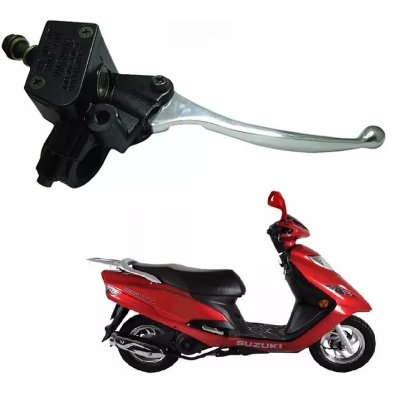 Burrinho de Freio Cilindro Mestre Suzuki Burgman 125i 2011 Á 2019 completo com manete Novo