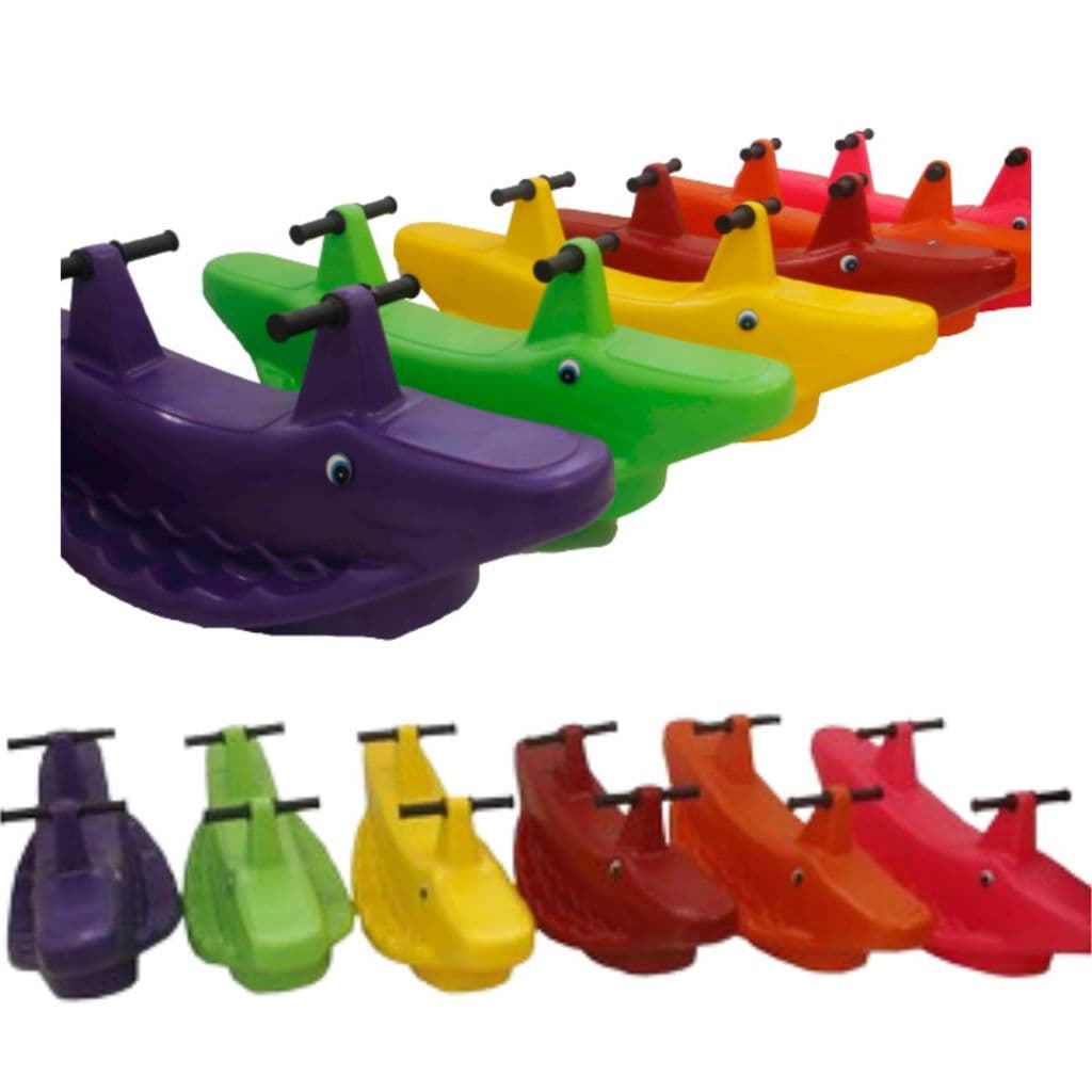 Gangorra de Jacaré 2ª LINHA - Brinquedo Infantil Resistente