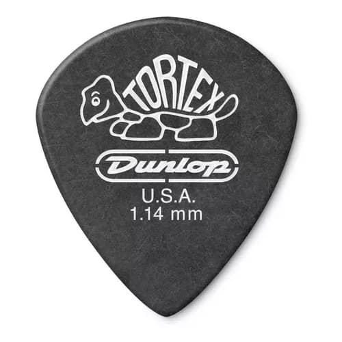 Kit 3 Palhetas Dunlop Tortex Standard 1.14mm 488R Preta