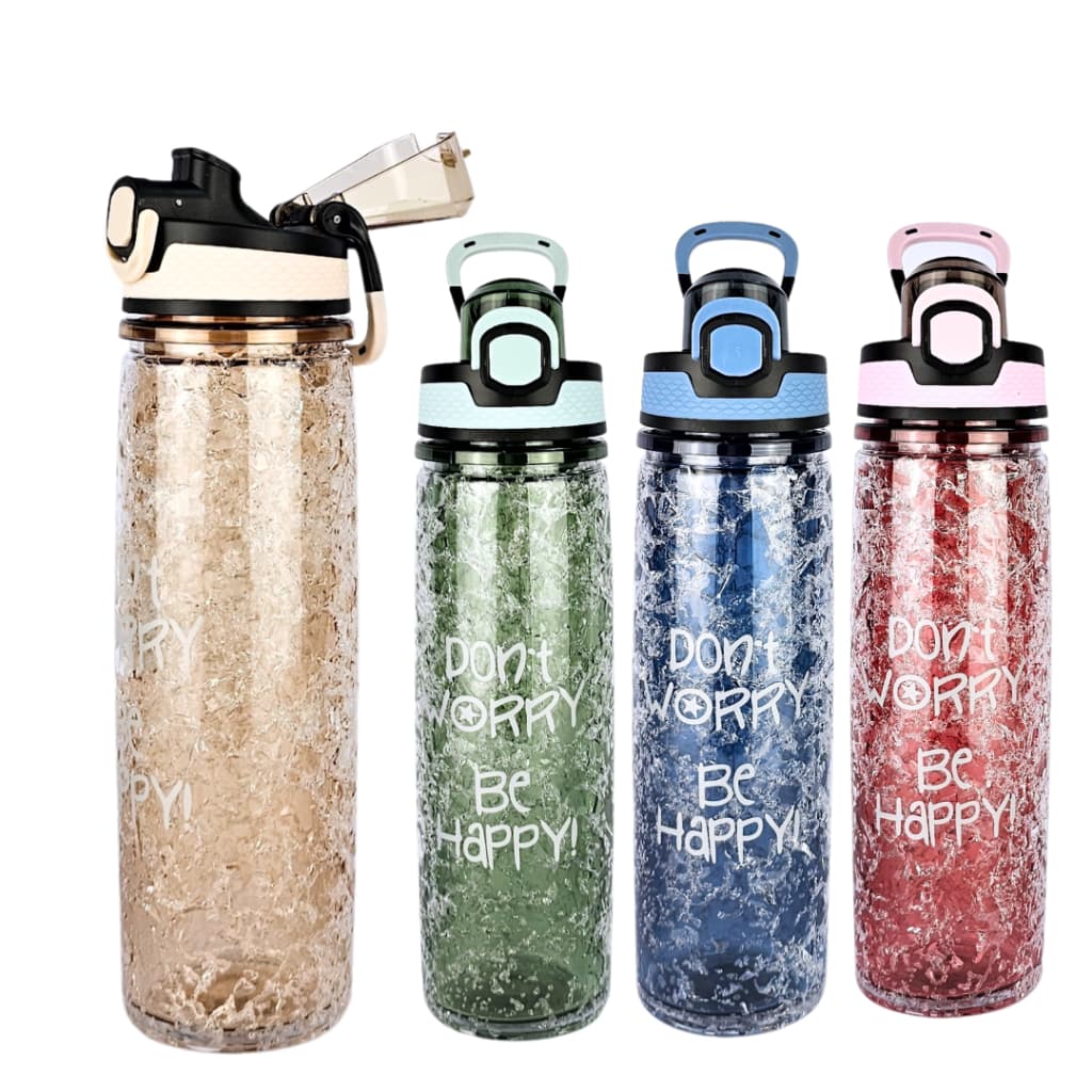 Garrafa Squeeze Plástica Pesado 500ml Garrafa de Água Academia Escola MIMI