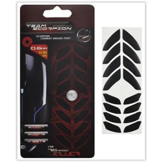 PES DE TEFLON PARA MOUSE X LUCA TEAM SCORPION