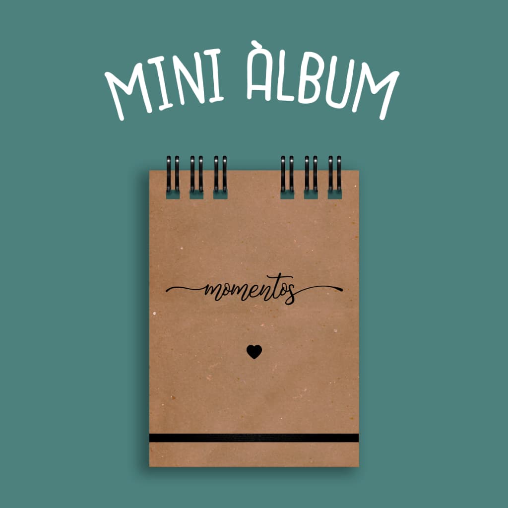 Mini Álbum de Fotos A6 (10x15cm) 40 Páginas