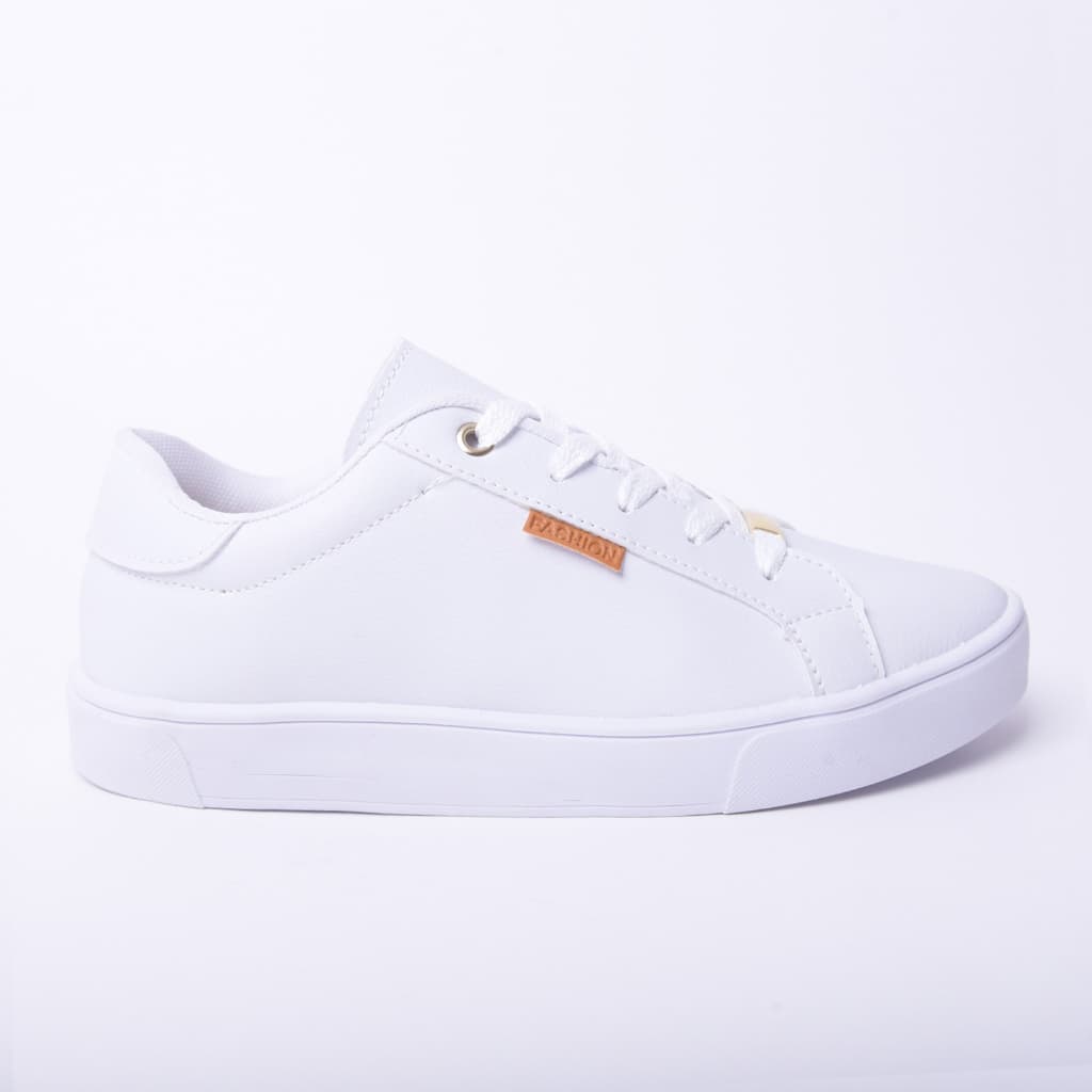 Tênis Casual Feminino Couro Sintetico Modelo Confortável  Macio