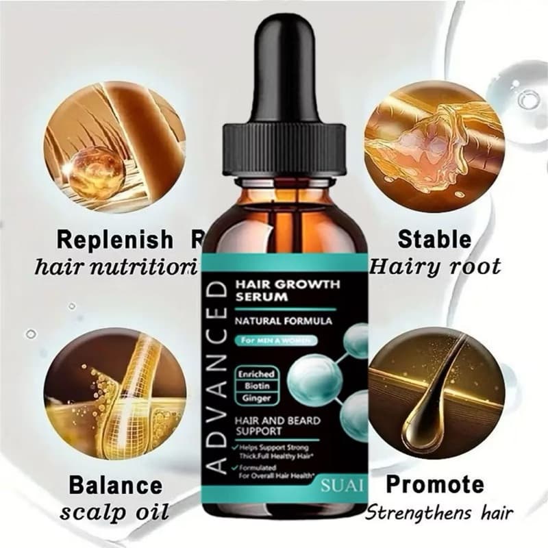 1 Óleo Para Crescimento Rápido Do Cabelo 30ml