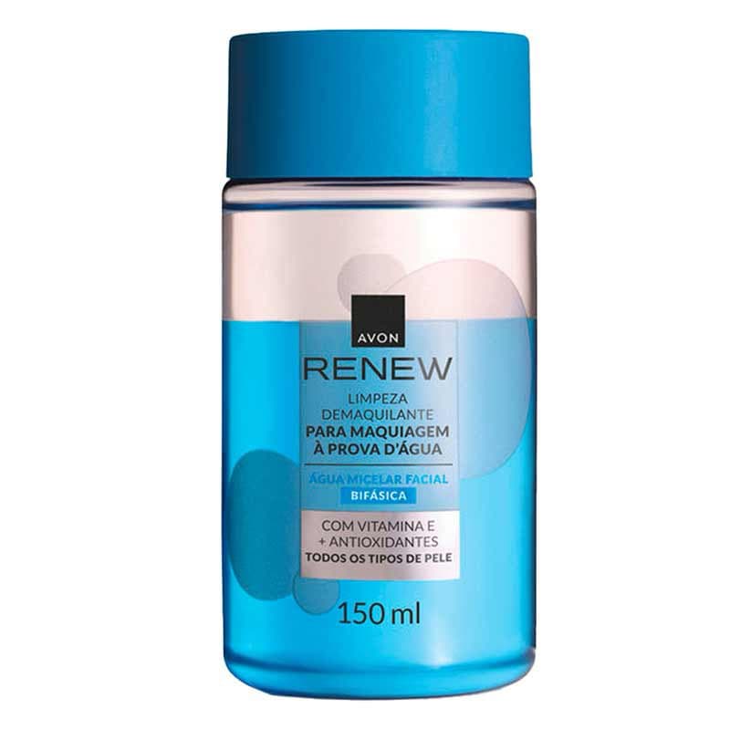 Água Micelar Bifásica Facial Renew 150ml