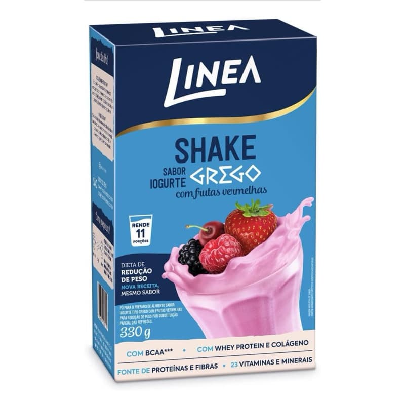 Pó Preparo Shake Controle Peso 210g Todos Sabores - Linea