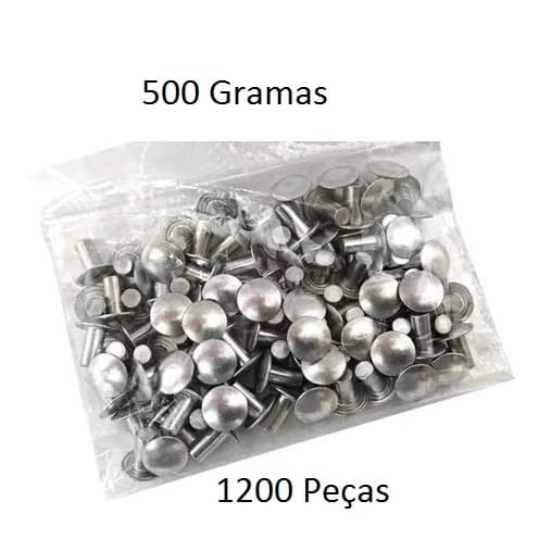 Rebite de alumínio reforçado para panela e frigideira 5/32x7
