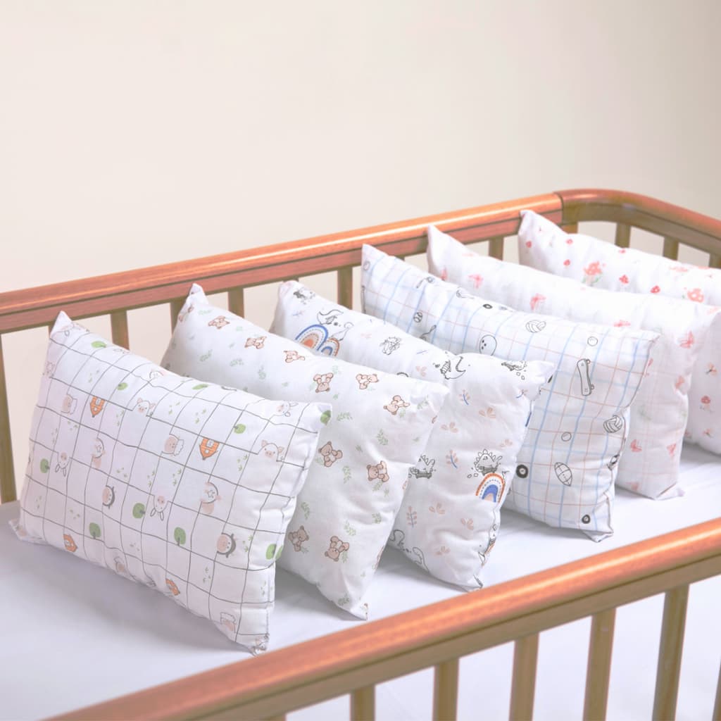 Travesseiro Bebê Estampado 100% Algodão - Papi Baby