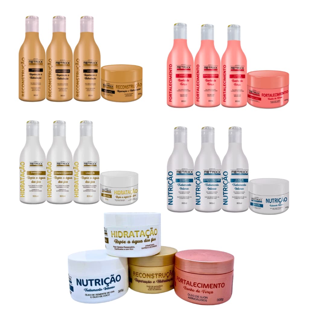 20 Produtos Capilar Shampoo Condicionador Máscara Atacado Revenda Kit Cliente