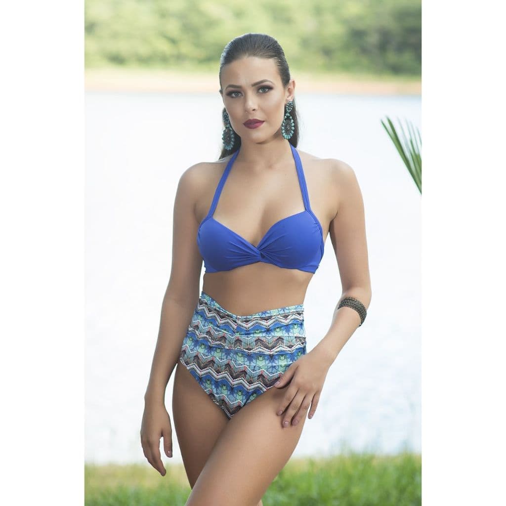 Biquíni Trançado com Tanga Cós Alto Beleza Nativa