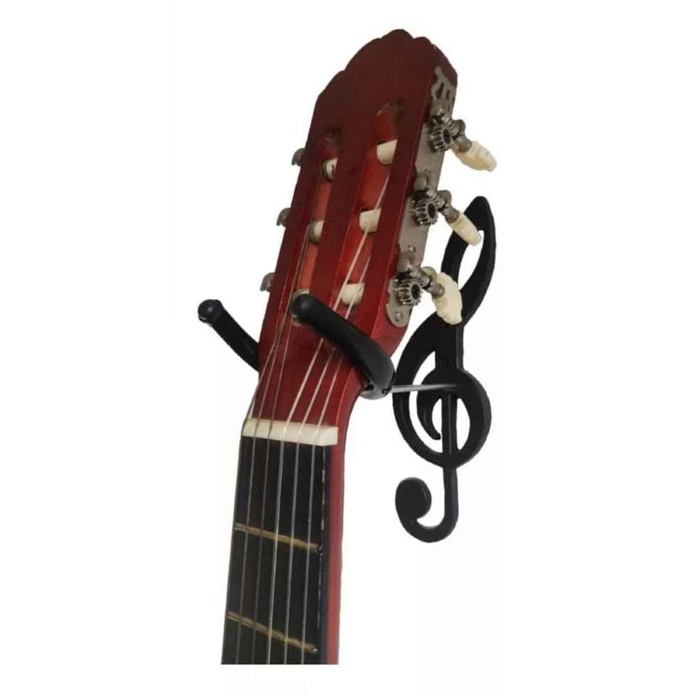 3 Suportes para Violão de Parede; Guitarra; Uculelê; Baixo; Viola