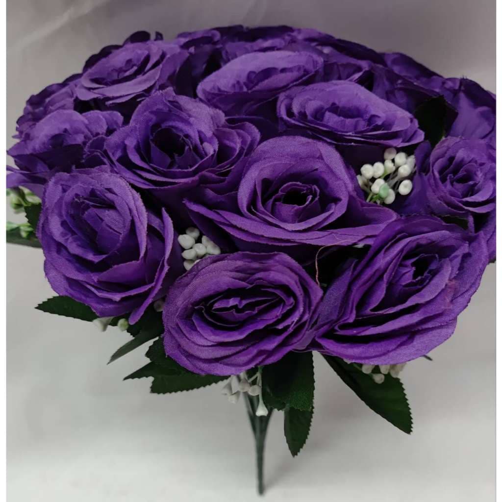 Rosa artificial C/ 24flores