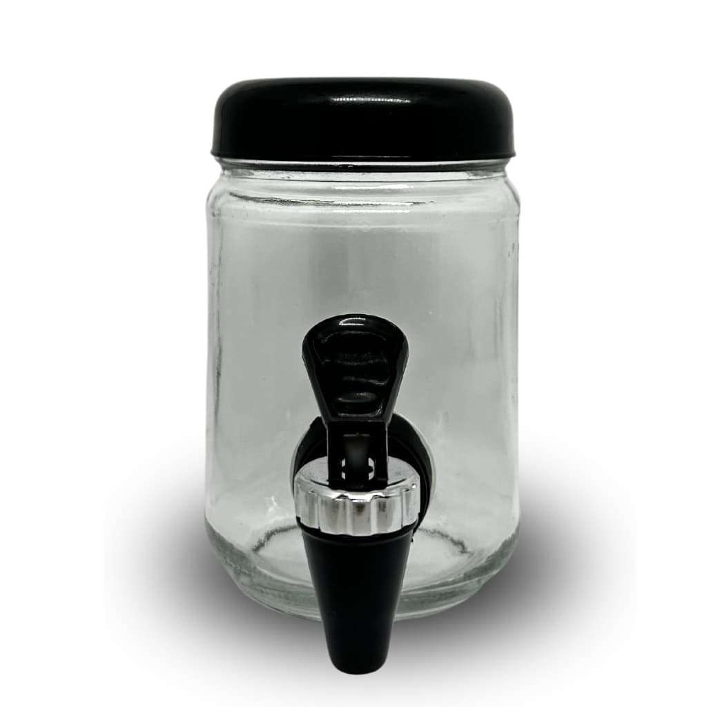 SUQUEIRA 500 ML PARA DECORAÇÃO OU DISPENSER VIDRO COM TORNEIRA