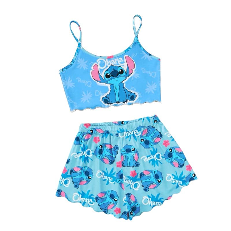Estilo Doll | Pijama curto baby Doll | Conjuntos de pijama baby Doll feminino