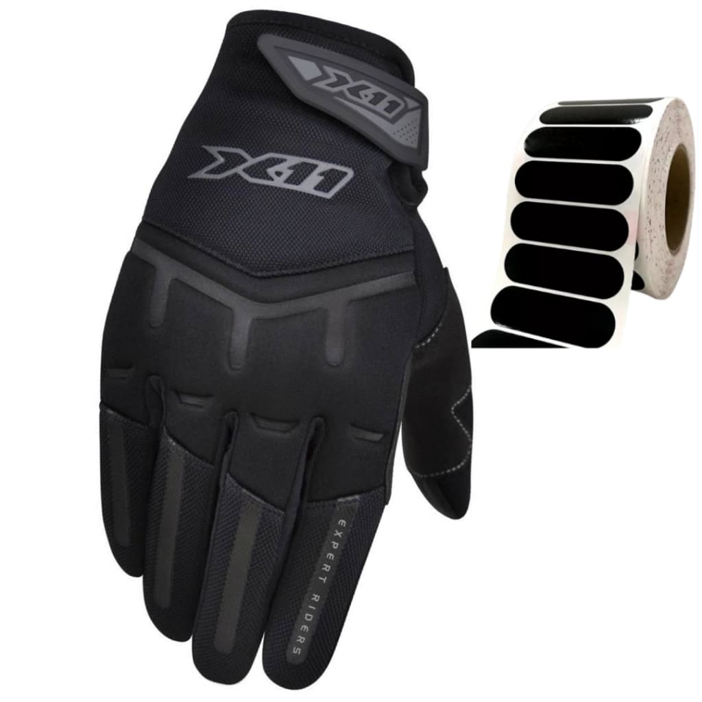 Luva X11 Fit X Touch Screen Moto Motoboy Bike Mais Adesivo