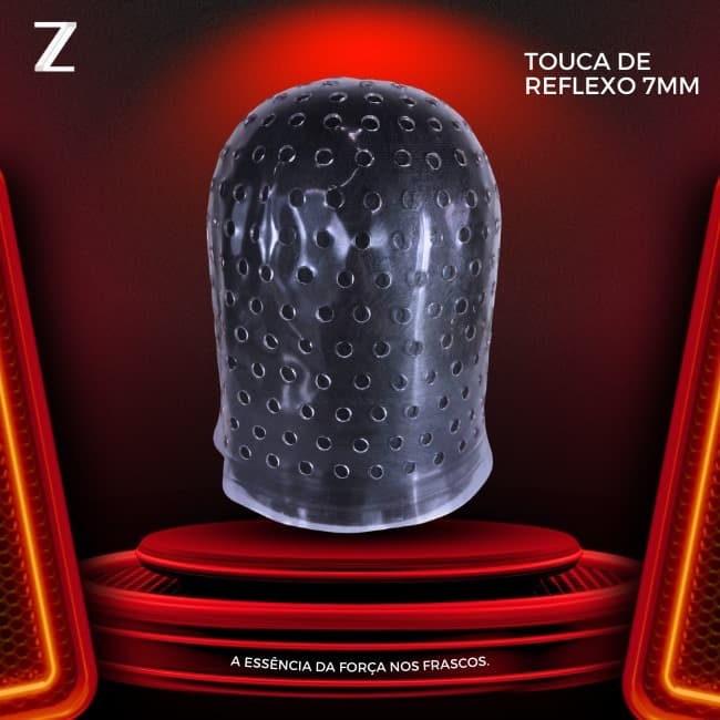 Touca Caroço Masculina Para Reflexos 7.0mm Furada P ( Mfs 100% Alinhada)