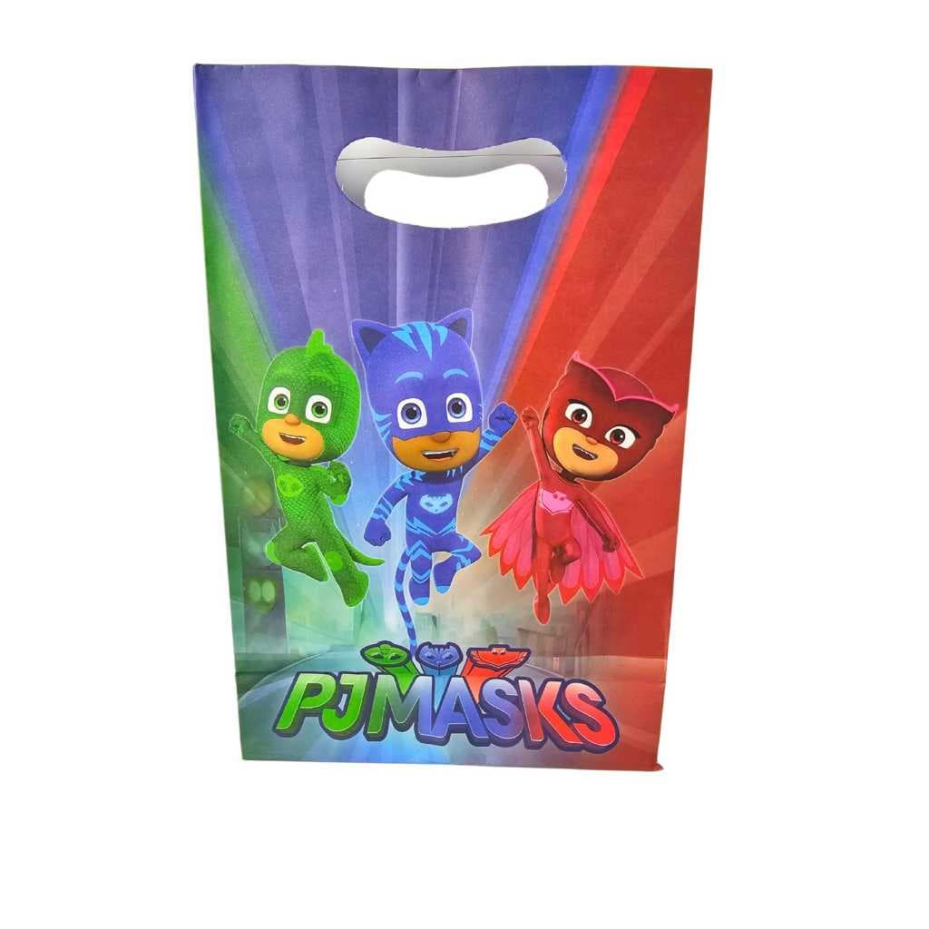 Sacola surpresa Aniversário Festa Pj Masks c/ 10 unidades