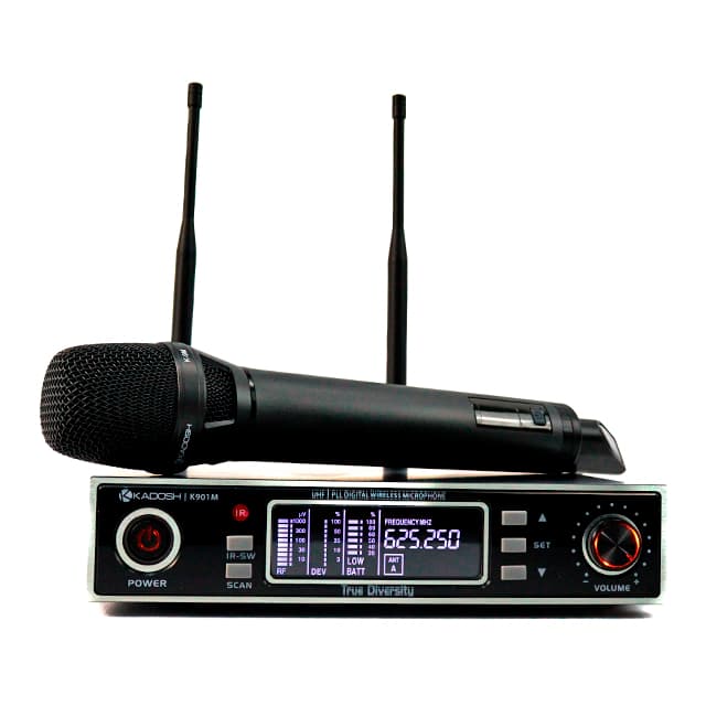 Microfone Sem Fio Profissional Kadosh K901m Dinamico 1 Microfone