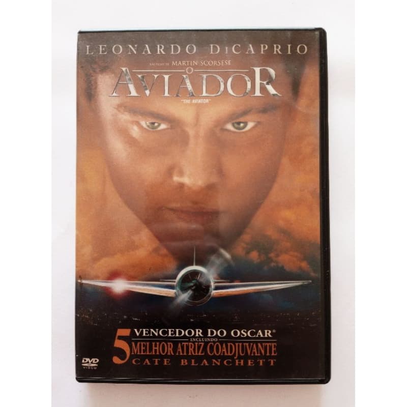 DVD O Aviador Leonardo Dicaprio Original